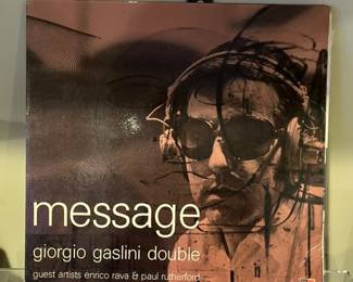Message by Italian Jazz Pianist Giorgio Gaslini Double