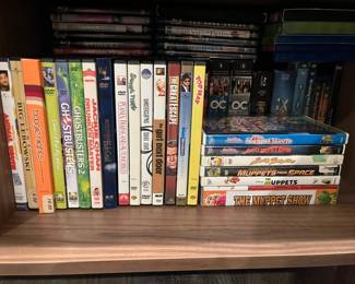DVDs and Blue Rays