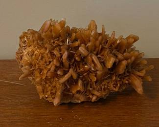Gold Selenite Crystal Cluster