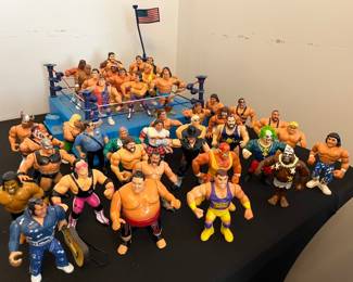 1990s Hasbro WWF Wrestling Figures 