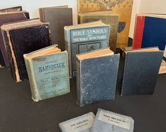 Selection of Antique Books
