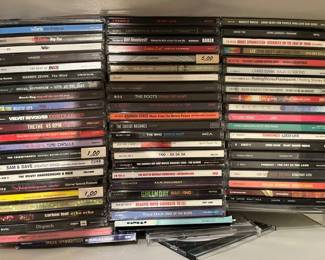 CDs, many from 90s or 00s