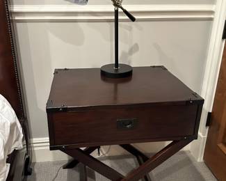 (2) matching campaign style nightstands.....