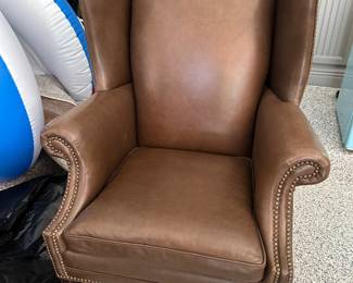 Hancock & Moore leather armchair......