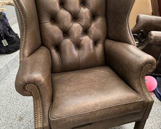 Hancock & Moore leather armchair.....