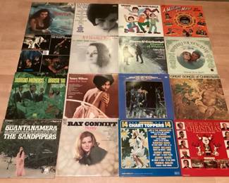 CCM302 Sixteen Vintage Vinyl Records 