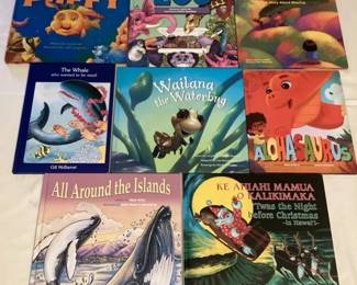 CCM030 Eight Children’s Hawaiian Hardcover Books 