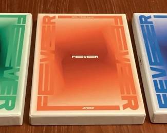 CCM011 Three K-Pop ATEEZ Zero: Fever Part. 3 Box Sets