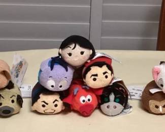 CCM055 Twenty-Three Lion King, Mulan & Moana Tsum Tsum Plushies