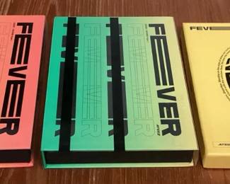 CCM012 Three K-Pop ATEEZ Fever Box Sets