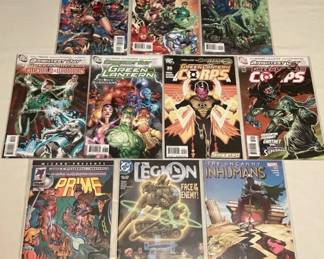 CCM042 Ten DC, Marvel & Malibu Comics