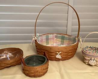 CCM047 Four Longaberger Baskets