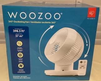 CCM115 Woozoo 360 Oscillating Fan New