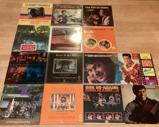 CCM304 Fourteen Vintage Vinyl Hawaiian Records 