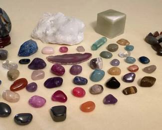 CCM108 Crystal Cluster, Polished Stones, Geode Slice & More!