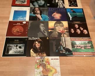 CCM305 Seventeen Vintage Vinyl Records 