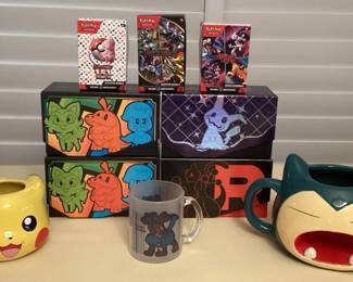 CCM103 Pokémon Mugs & Storage Boxes