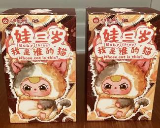 CCM026 Two Blind Boxes Of Baby Three Whose Cat Is This? New