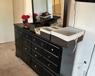 Dresser And Mirror Side View