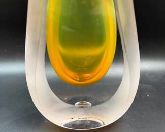 Nouvel Crystal vase