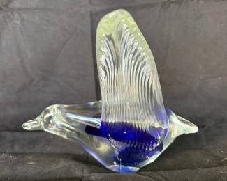 Art glass sculpture