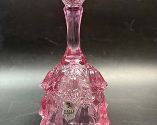 Fenton art glass bell