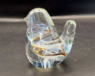 Kerry art glass bird
