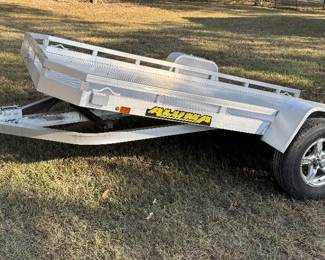 Aluma 7712H – tilt – S trailer 14 x 5.5’. $3,500