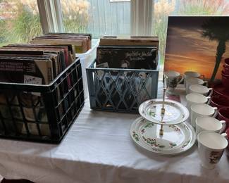 Record albums, Nikko Christmas time Mugs
