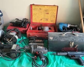 More tools in their boxes