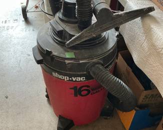 Wet dry vac….two available