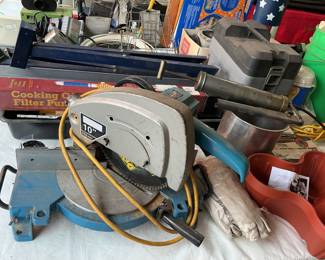 Table saw and other garage items