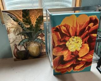 More canvas art work