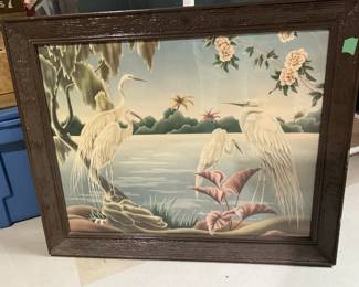 Collectible 60s bird picture…..presale $85