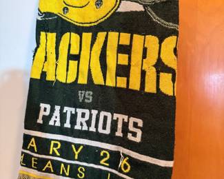 Vtg Green Bay Packers Blanket