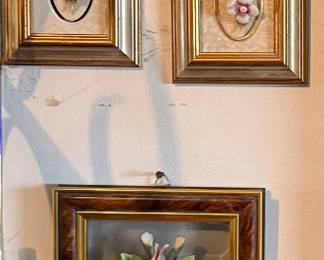 Vtg Wall Capodimonte 