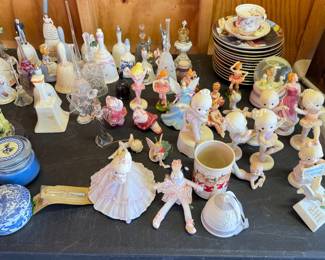 Misc Porcelain, some Precious Moments