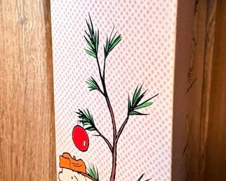 Vtg Charlie Brown Christmas Tree
