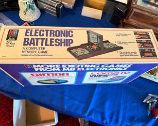 Vtg Electronic Battleship game