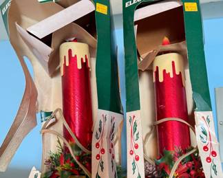 Vtg Electric Candle Christmas