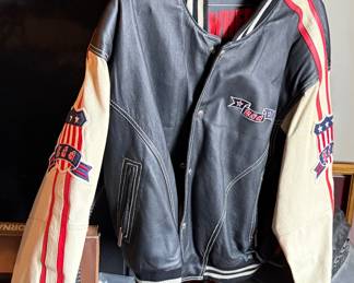 Vtg Leather Jacket by Michael Hoban