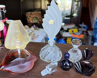Vtg Perfume Bottles
