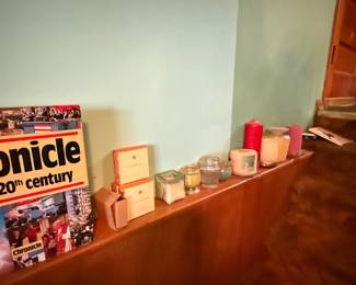 Candles, Scented Oils & Books