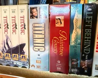 VHS Movies, New Old Stock Sealed
