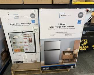 2 door Mini Fridge with Freezer