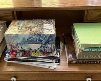 Lot 34: Book Lot… Civil War, Lincoln, Tanks