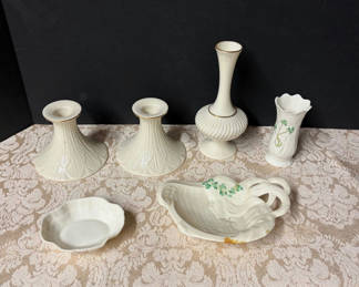 Lot 12: Belleek and Lenox Lot