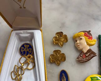 Lot 38: Vintage Girl Scout Lot