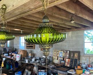 Vintage chandeliers