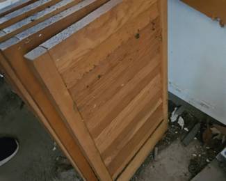 Unstained window shutters $6 each